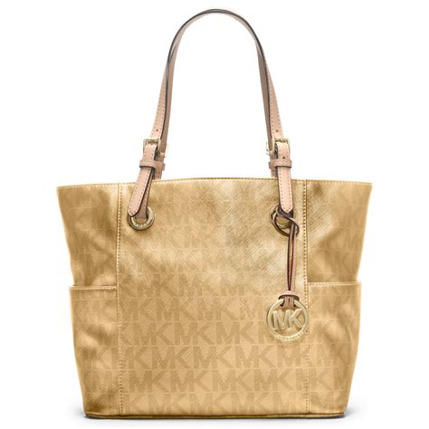 michael kors gold inlay bags|Michael Kors purses.